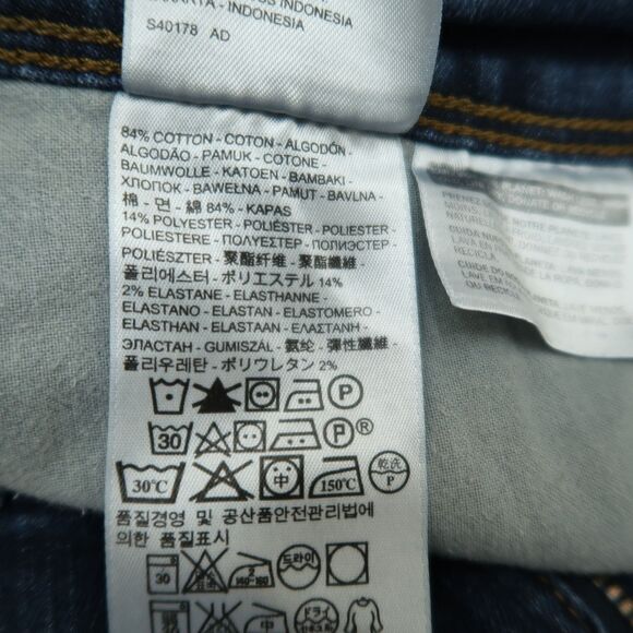 Levi's 512 Jeans Women's Size 10S Blue High-Rise Slimming Bootcut 29" inseam - Picture 13 of 16